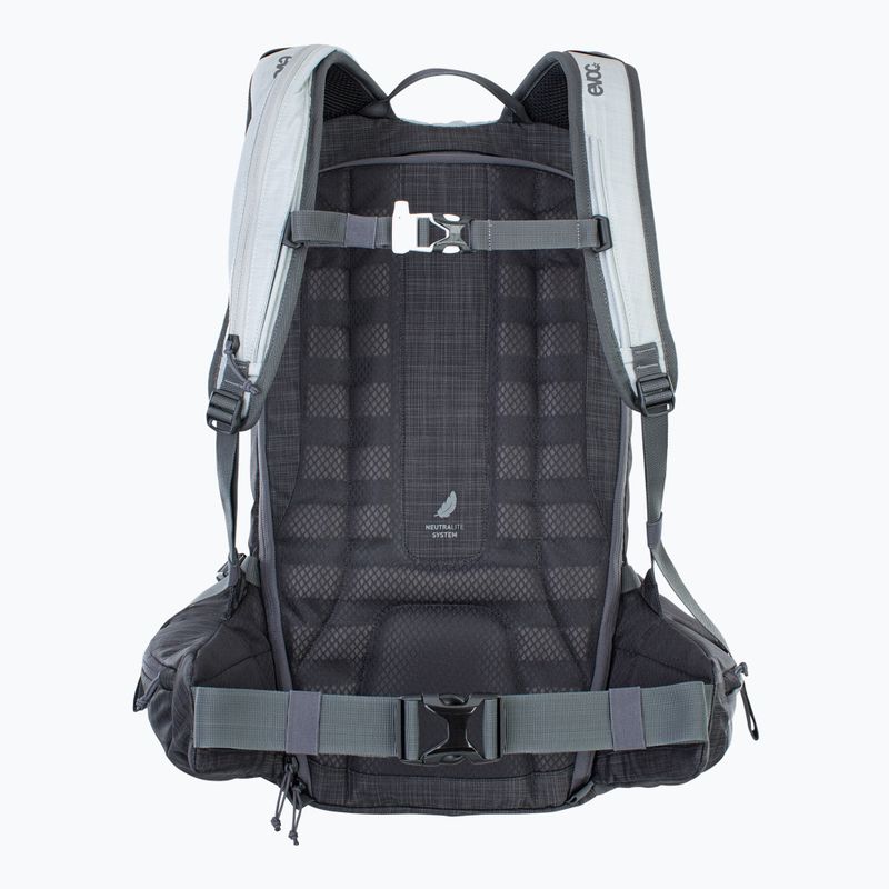 Skialpový batoh EVOC Line 30 silver/heather carbon grey 2