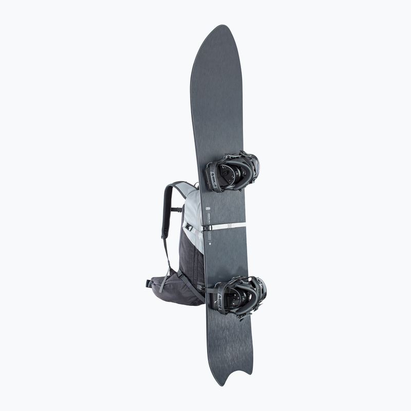 Skialpový batoh EVOC Line 30 silver/heather carbon grey 7