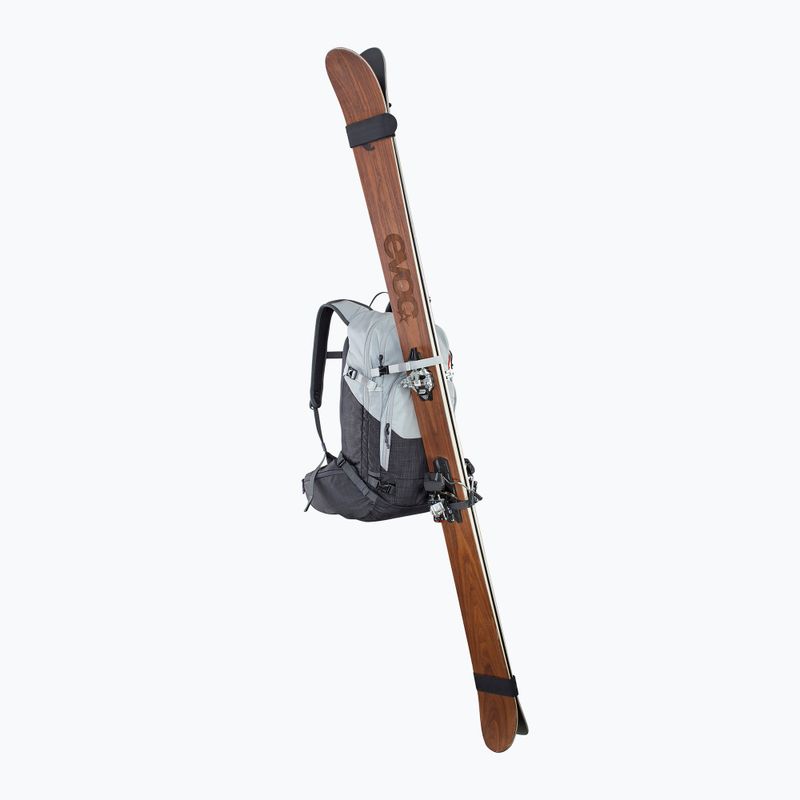 Skialpový batoh EVOC Line 30 silver/heather carbon grey 8