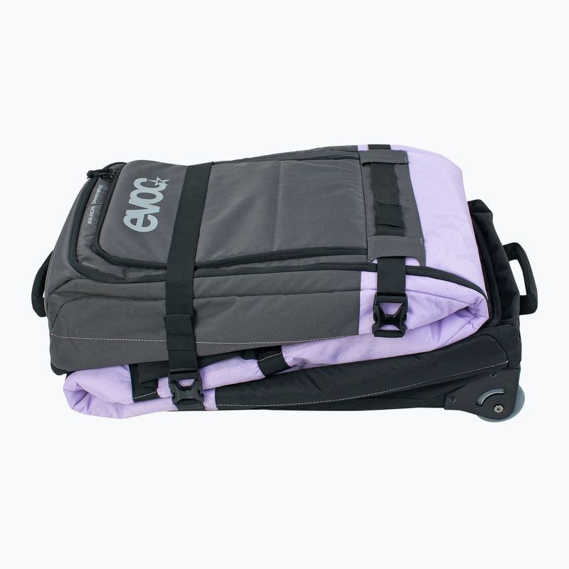 Vak na lyže  Evoc Snow Gear Roller carbon grey/purple rose/black 195 cm 2