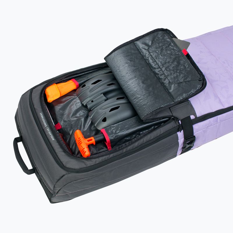 Vak na lyže  Evoc Snow Gear Roller carbon grey/purple rose/black 195 cm 5