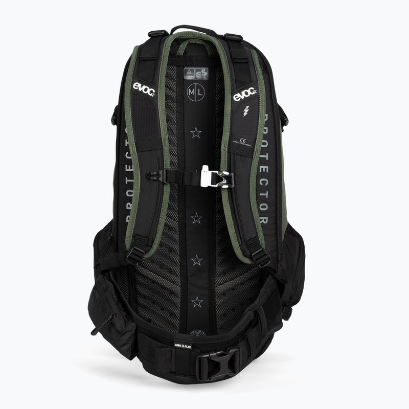 Cyklistický batoh EVOC Fr Tour E-Ride 30 l zeleny 100120331 3