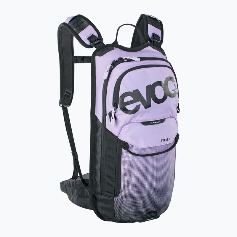 Cyklistický batoh EVOC Stage 6 l z bukłakiem fialový 100205901 5