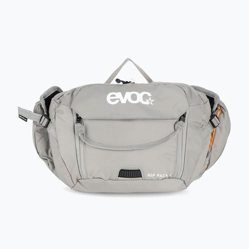 Cyklistická aktovka EVOC Hip Pack 3 l šedá 102507107