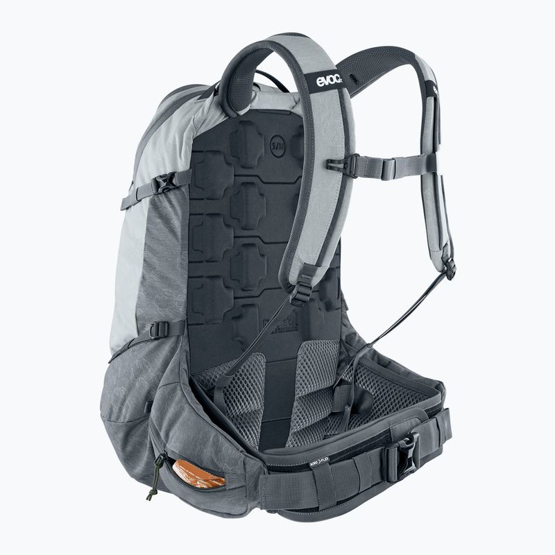 Cyklistický batoh EVOC Trail Pro 26 l stone/carbon grey 3