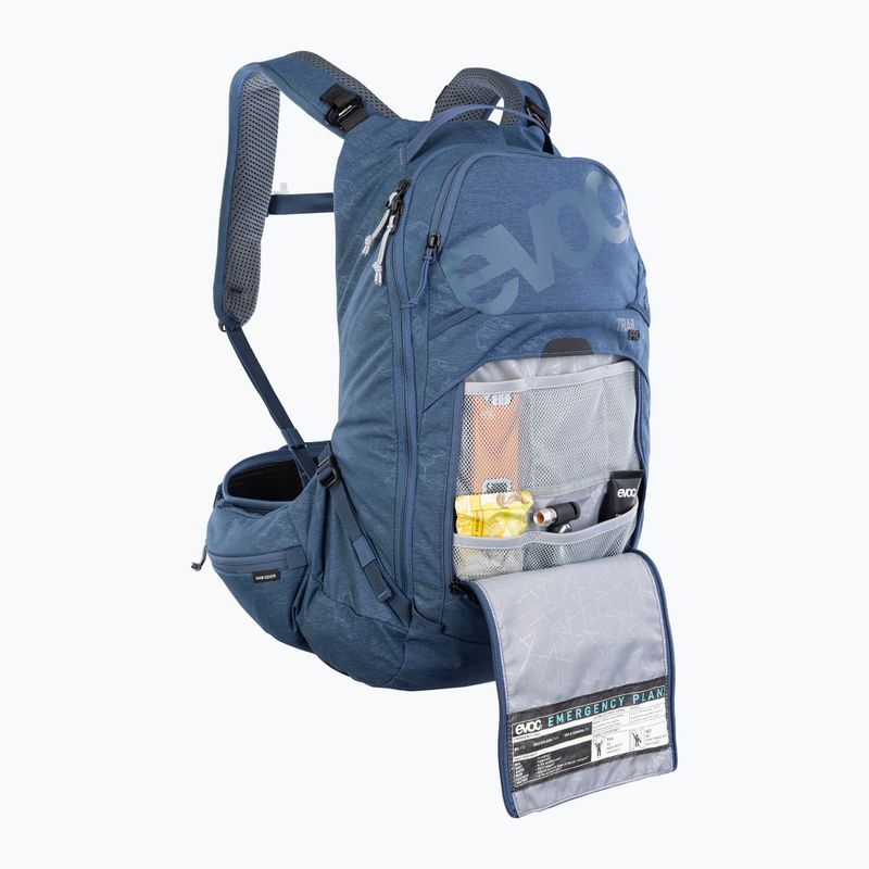 Cyklistický batoh EVOC Trail Pro 16 l denim 8