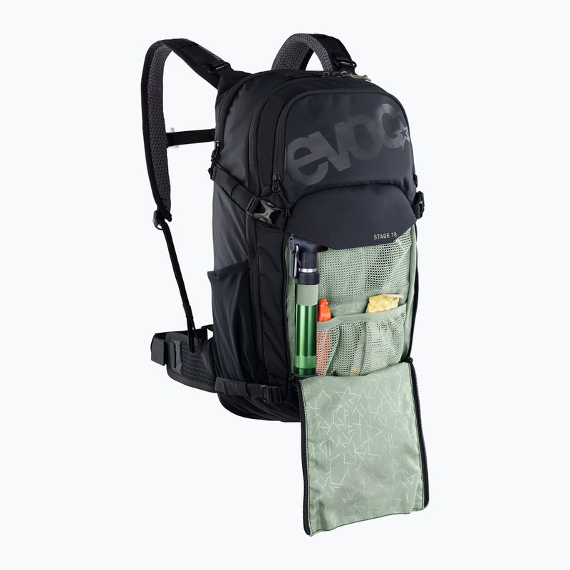 Cyklistický batoh EVOC Stage 18 l black 6