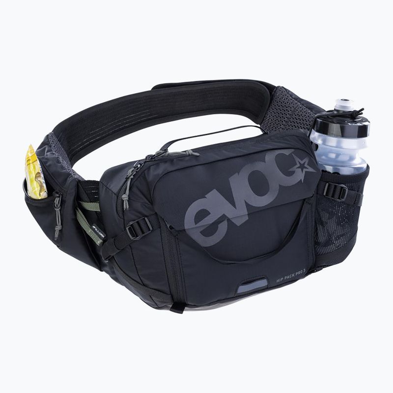 Cyklistická ledvinka EVOC Hip Pack Pro 3 l black 7