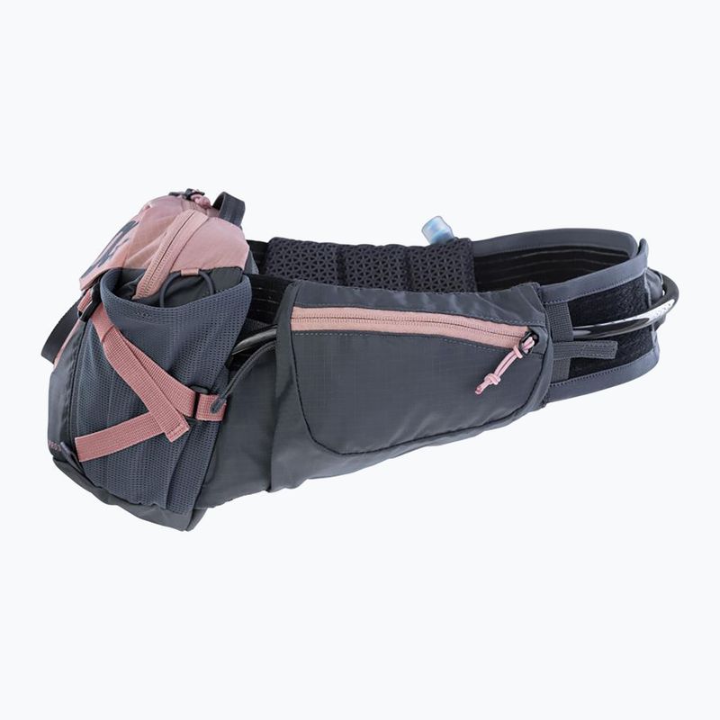 Cyklistická ledvinka EVOC Hip Pack Pro 3 l dusty pink/carbon grey 2