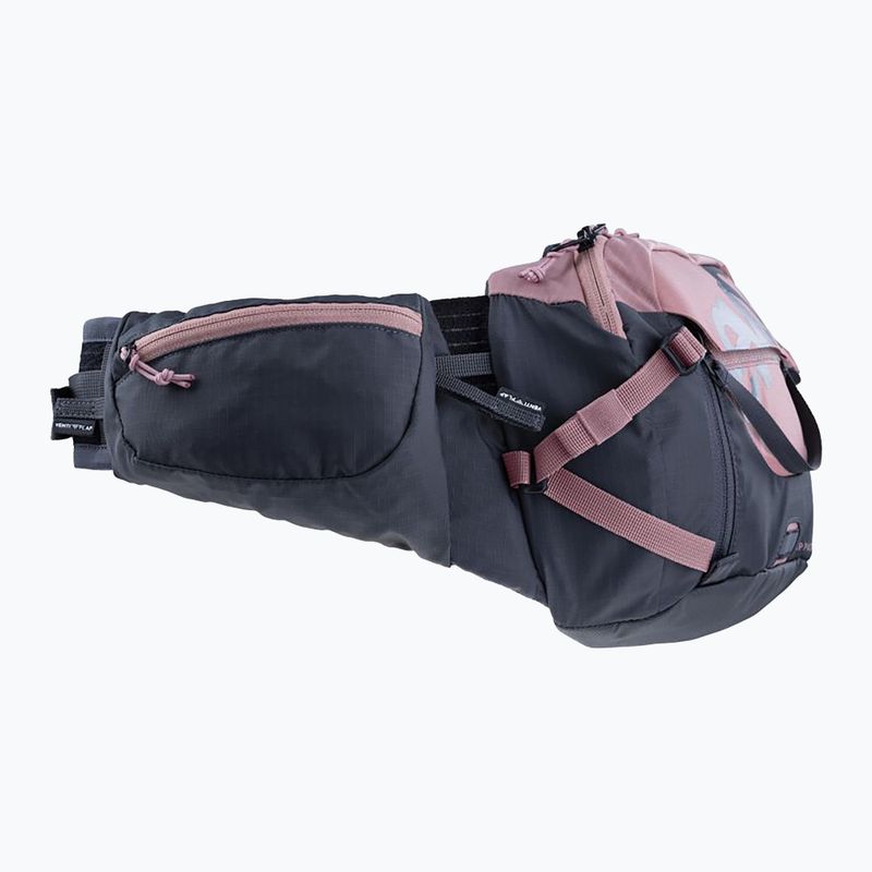 Cyklistická ledvinka EVOC Hip Pack Pro 3 l dusty pink/carbon grey 4