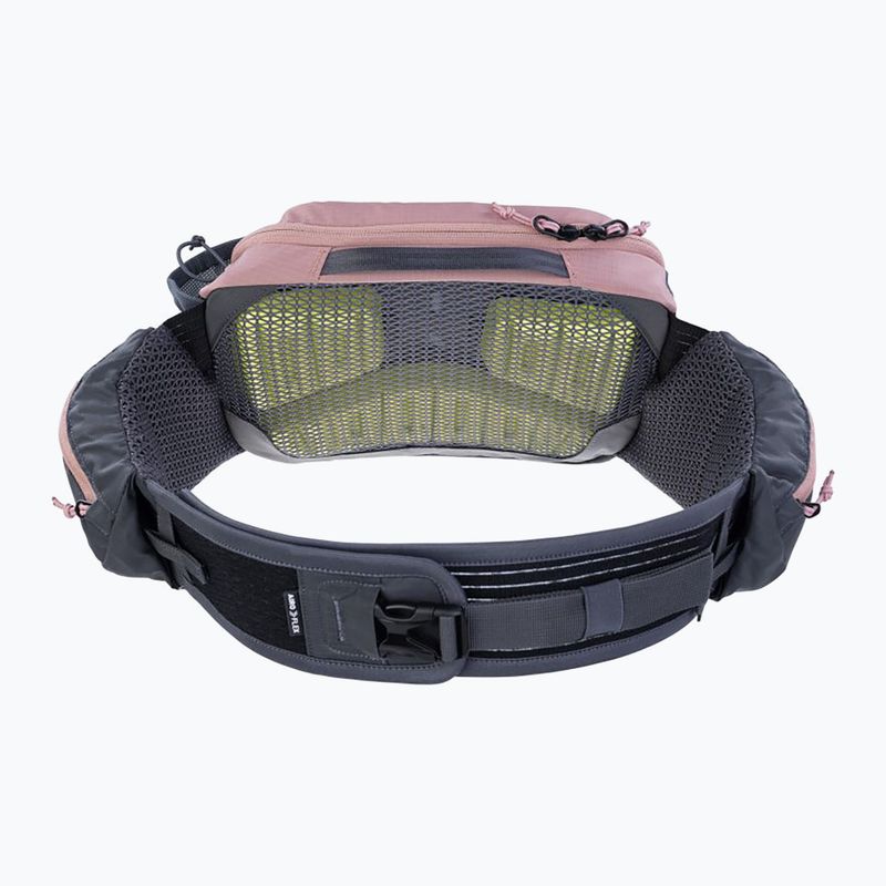 Cyklistická ledvinka EVOC Hip Pack Pro 3 l dusty pink/carbon grey 5