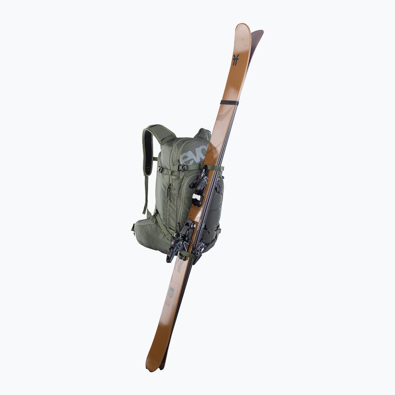 Batoh skialpový EVOC Line 30 l dark olive 9
