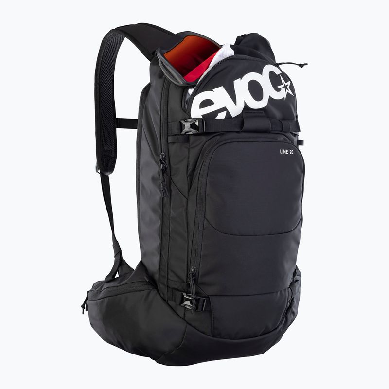 Batoh skialpový EVOC Line 20 l black 3