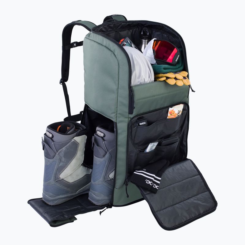 Lyžařský batoh EVOC Gear Backpack 90 l dark olive 6