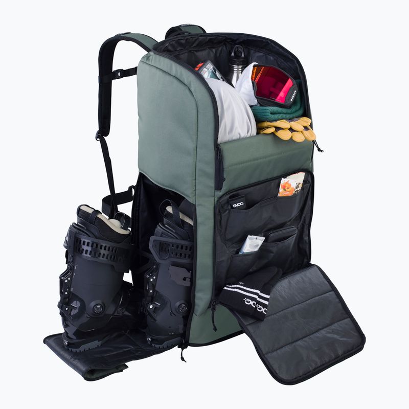 Lyžařský batoh EVOC Gear Backpack 90 l dark olive 7