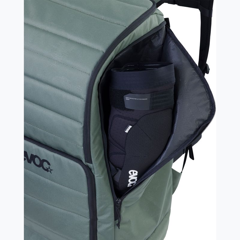 Lyžařský batoh EVOC Gear Backpack 90 l dark olive 8