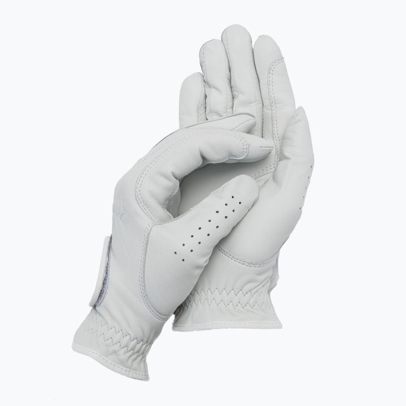 Jezdecké rukavice HaukeSchmidt Galaxy white 0111-204-01