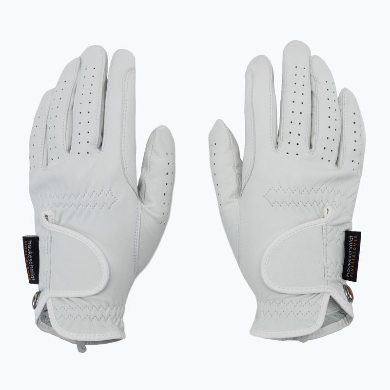Jezdecké rukavice HaukeSchmidt Galaxy white 0111-204-01 3