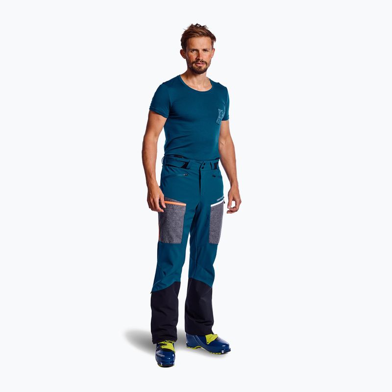 Pánské kalhoty Ortovox Pordoi navy blue 60183 2