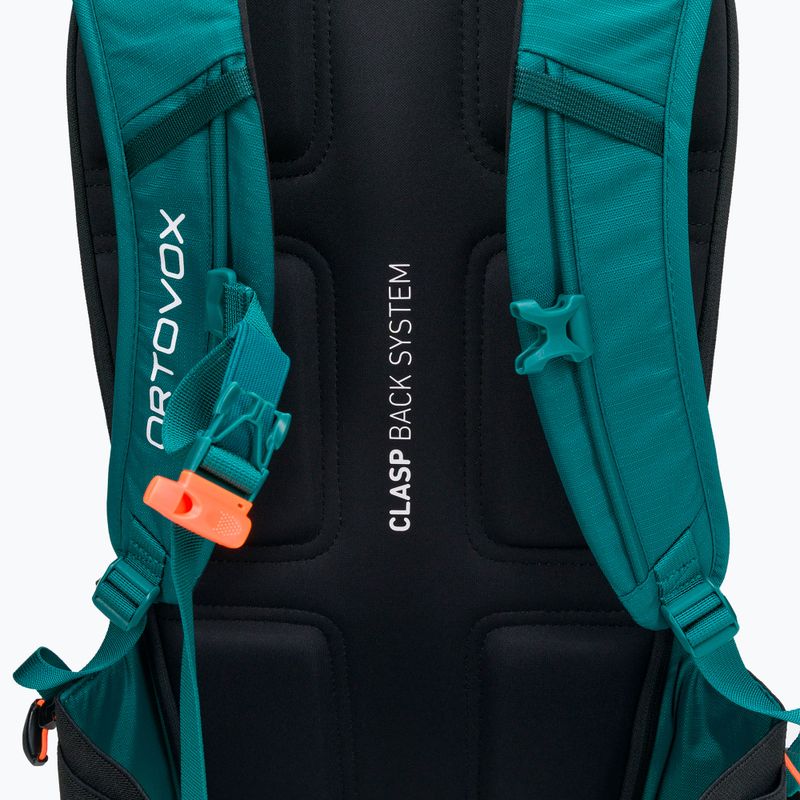 Lyžařský batoh Ortovox Free Rider 22 l zelený 4681000003 5