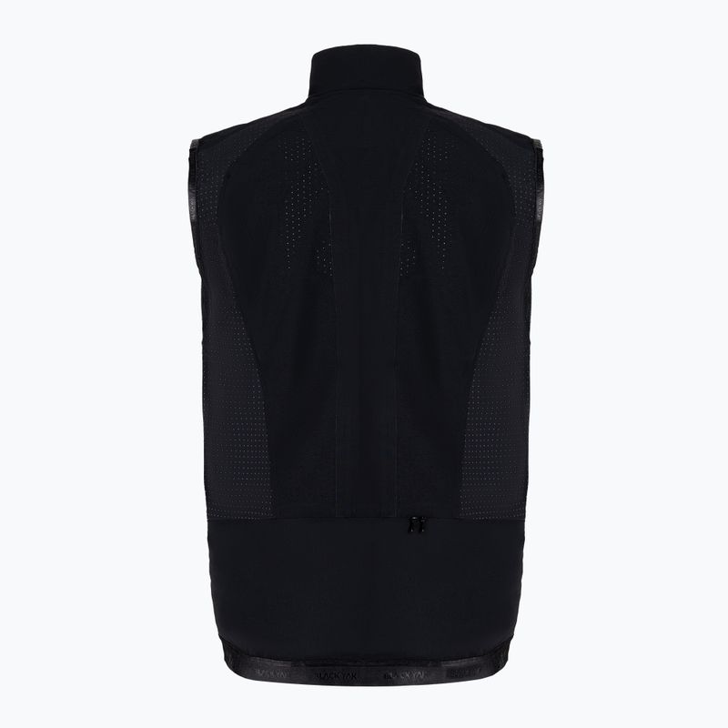 Pánská vesta BLACKYAK Tulim Convertible Lime Punch Vest Black 1900014GS 2