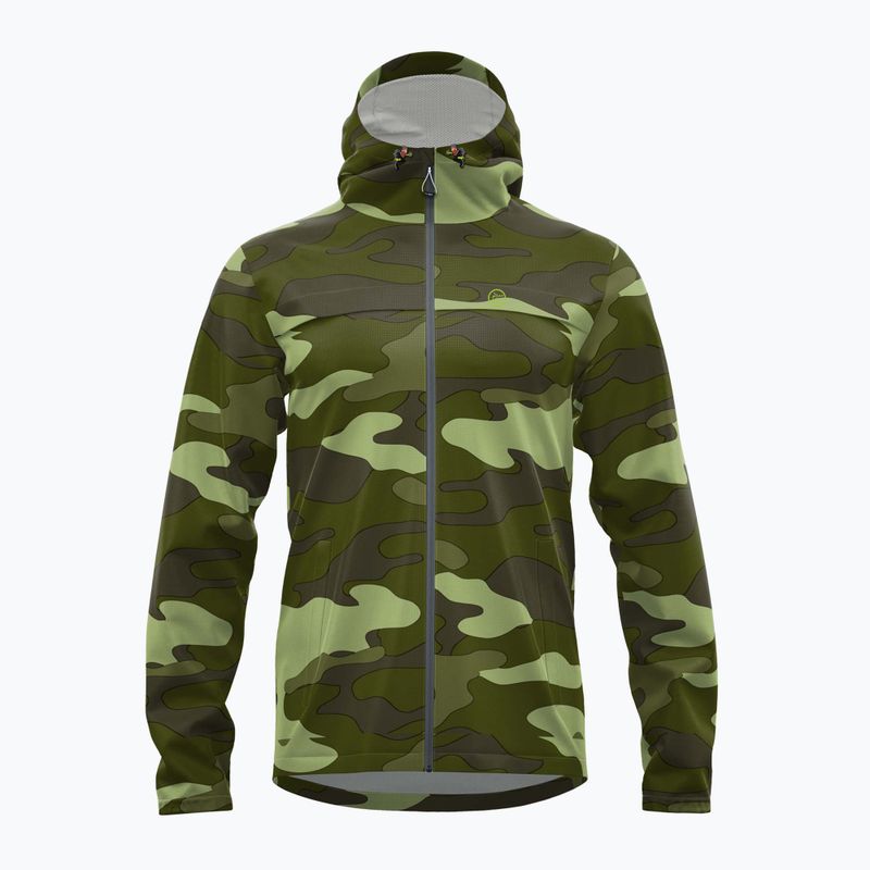 Bunda do deště RedElk Agua Pro green camuflage