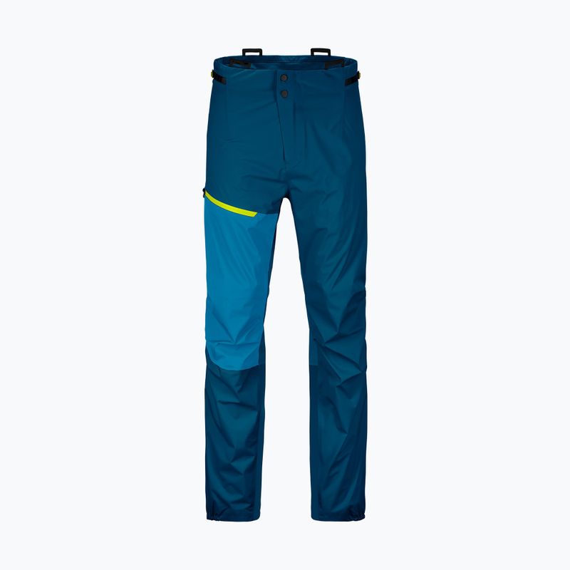 Pánské membránové kalhoty Ortovox Westalpen 3L Light navy blue 7025300017 5