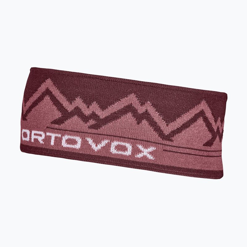 Ortovox Peak čelenka bordó 68036 4