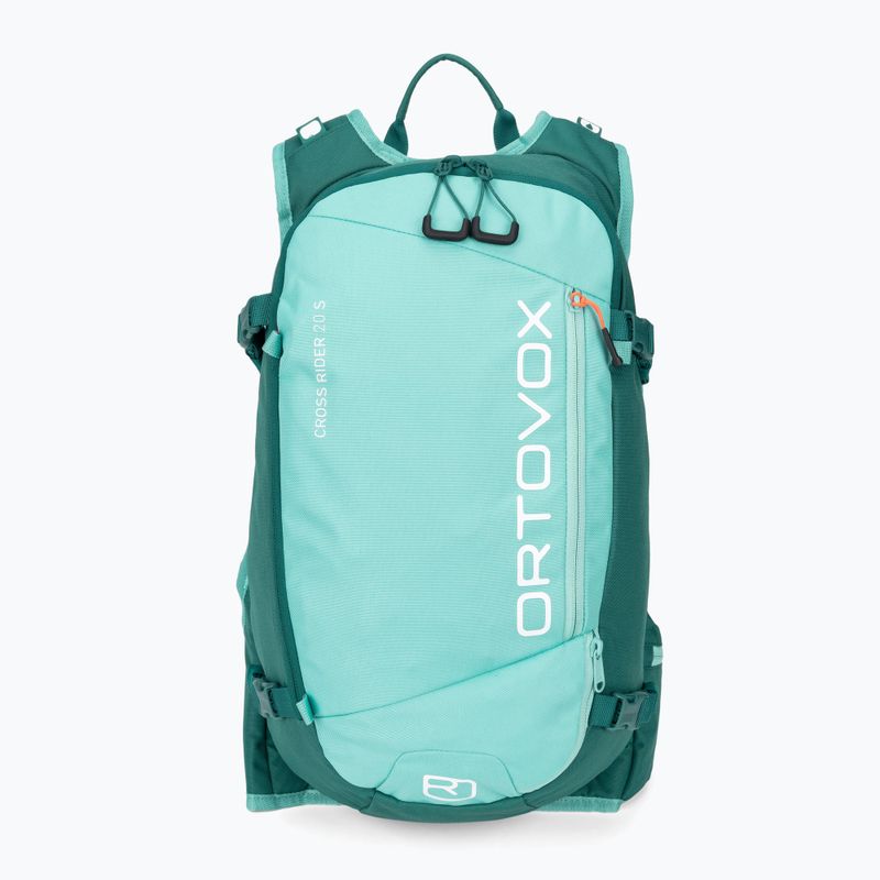 ORTOVOX Cross Rider 20 S lyžařský batoh pacific green