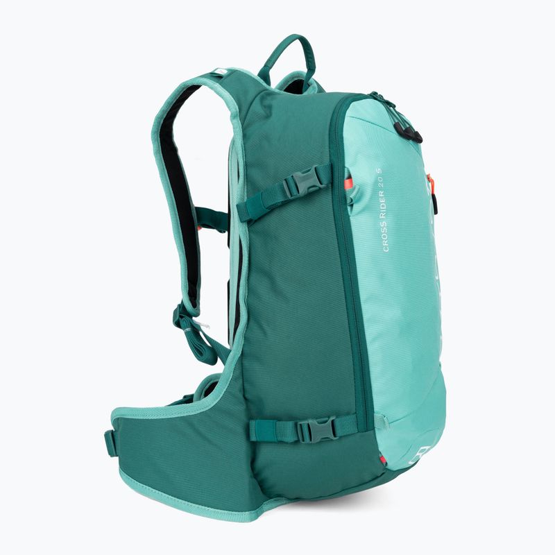 ORTOVOX Cross Rider 20 S lyžařský batoh pacific green 2