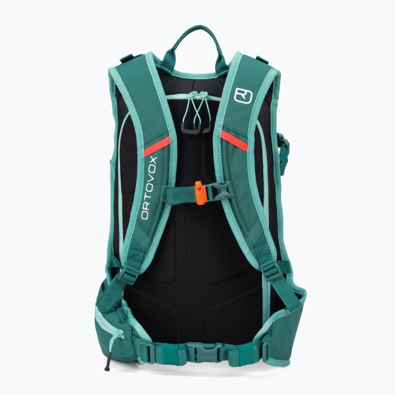 ORTOVOX Cross Rider 20 S lyžařský batoh pacific green 3