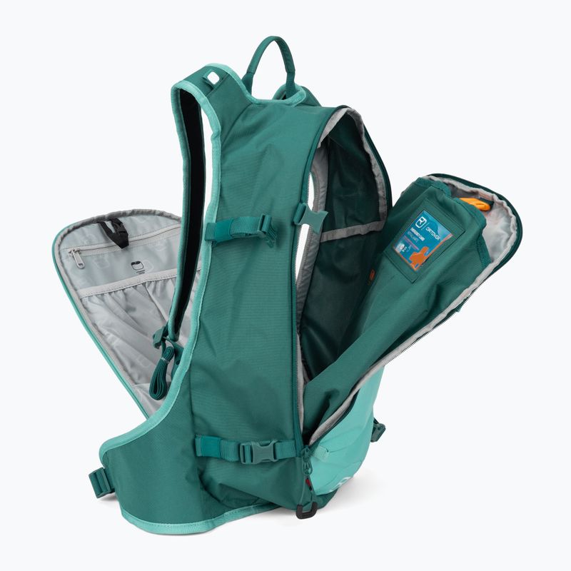 ORTOVOX Cross Rider 20 S lyžařský batoh pacific green 4