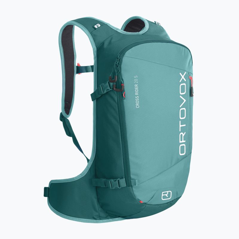 ORTOVOX Cross Rider 20 S lyžařský batoh pacific green 5