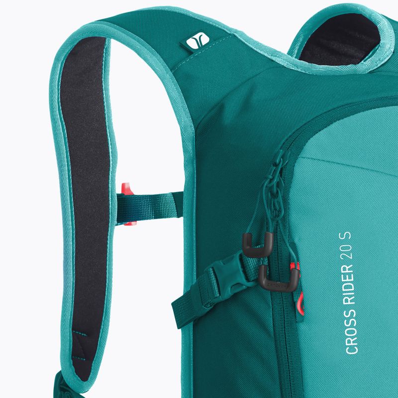 ORTOVOX Cross Rider 20 S lyžařský batoh pacific green 6