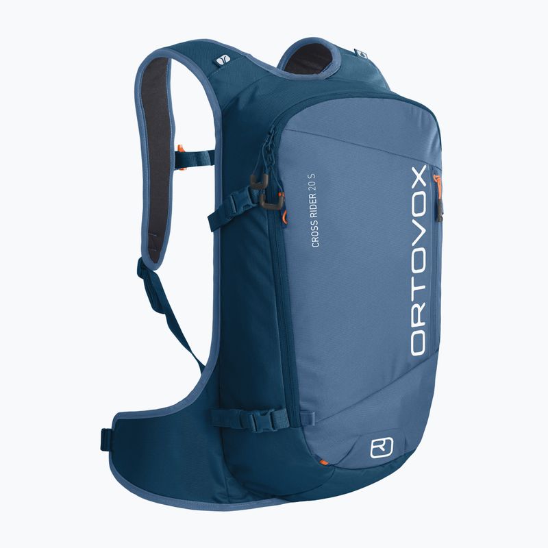 ORTOVOX Cross Rider 20 S lyžařský batoh petrolejově modrý 5