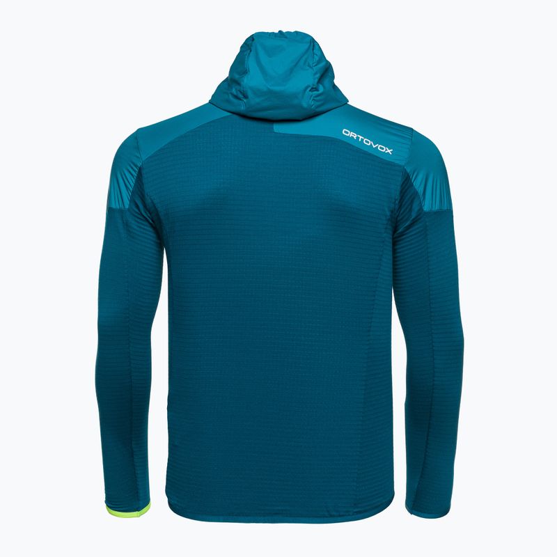 Pánská trekingová mikina Ortovox Ladiz Hybrid navy blue 86949 2