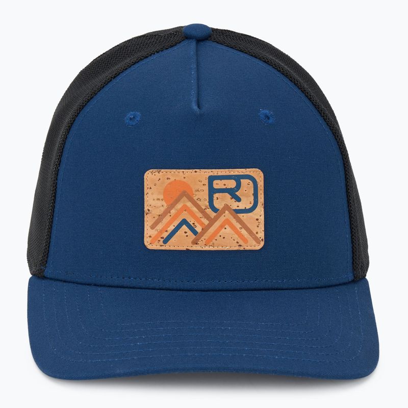 Pánská kšiltovka Ortovox Corky Trucker petrol blue 2