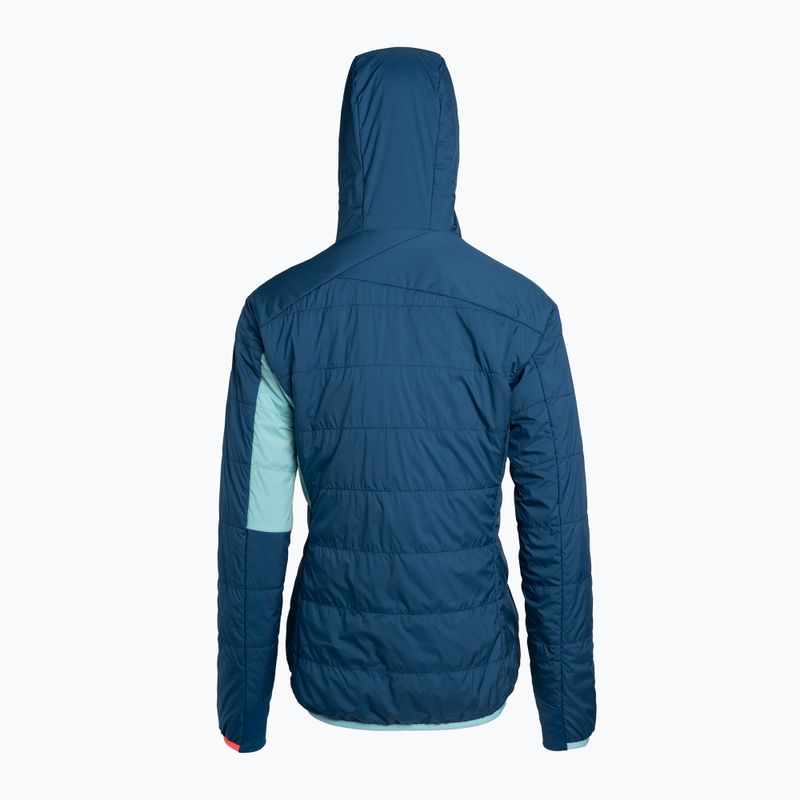 Dámská hybridní bunda ORTOVOX Swisswool Piz Duan modrá 6122700037 2