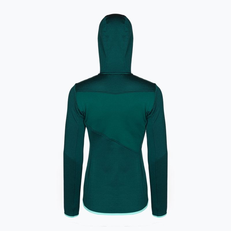Dámská trekingová mikina Ortovox Fleece Grid Hoody dark pacific 87201 2