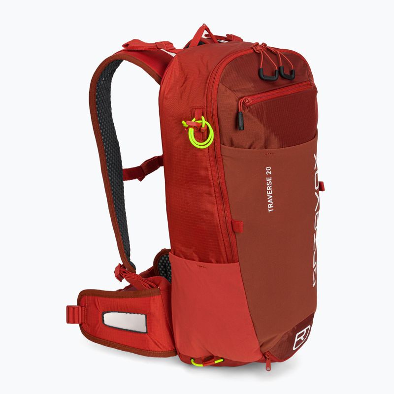 ORTOVOX Traverse 20 turistický batoh červený 4852400005 3