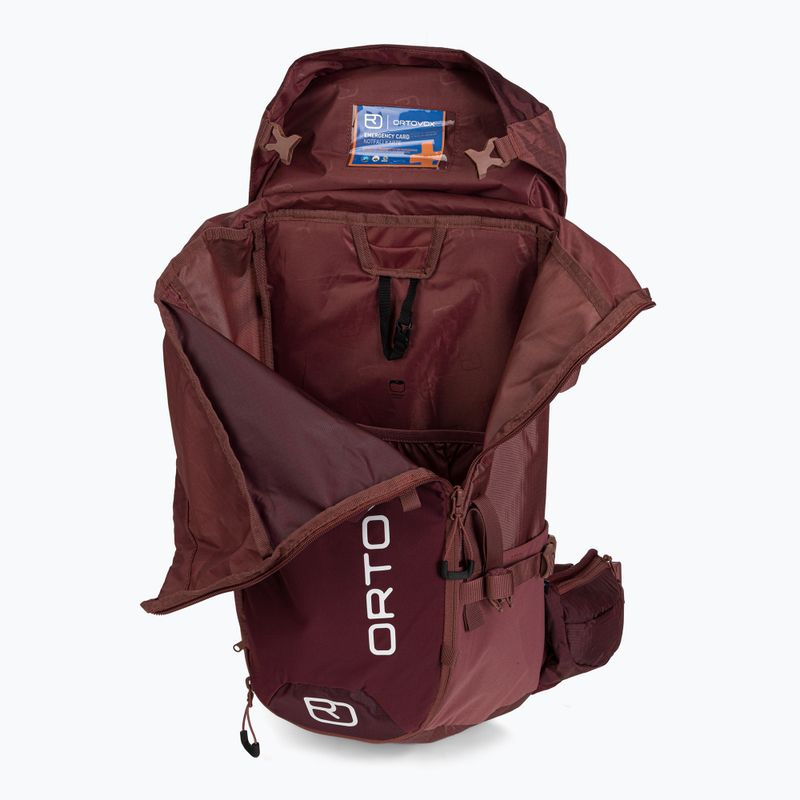 Ortovox Traverse 28 S trekingový batoh bordó 48533 4