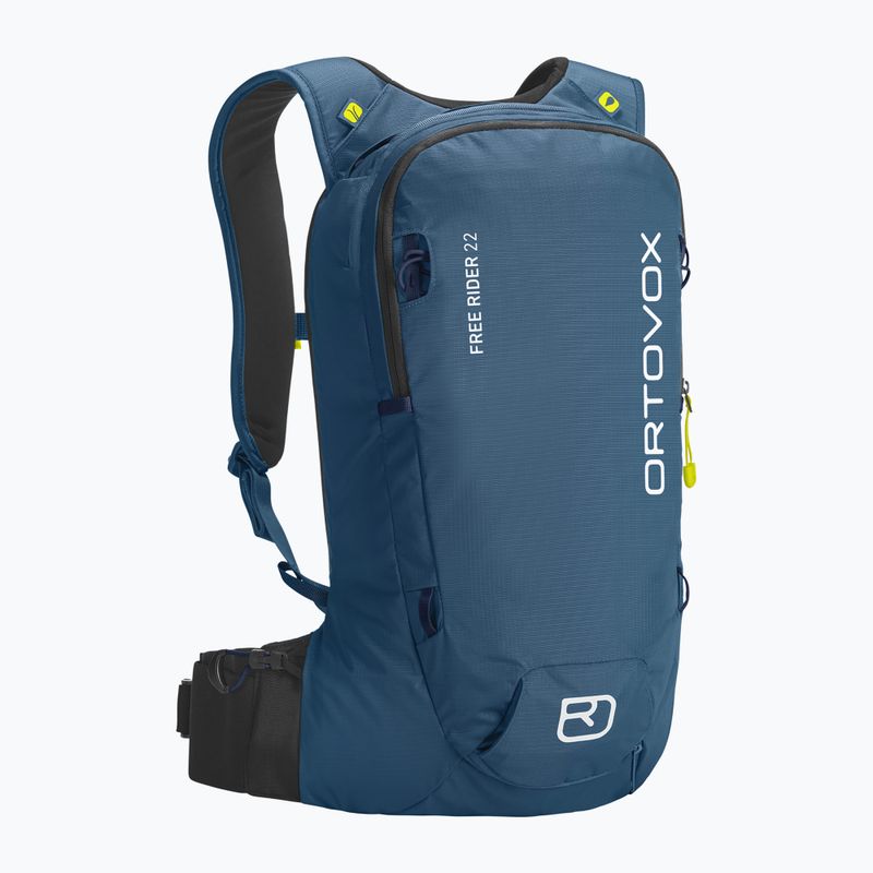 Lyžařský batoh  ORTOVOX Free Rider 22 l petrol blue