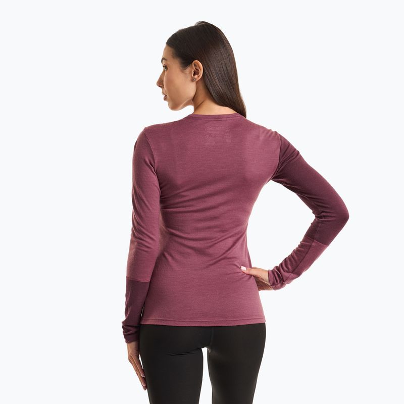 Dámská termoakční mikina ORTOVOX 185 Rock'N'Wool mountain rose 2