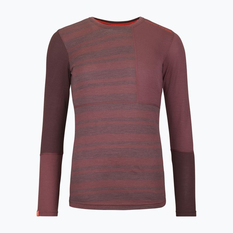 Dámská termoakční mikina ORTOVOX 185 Rock'N'Wool mountain rose 5