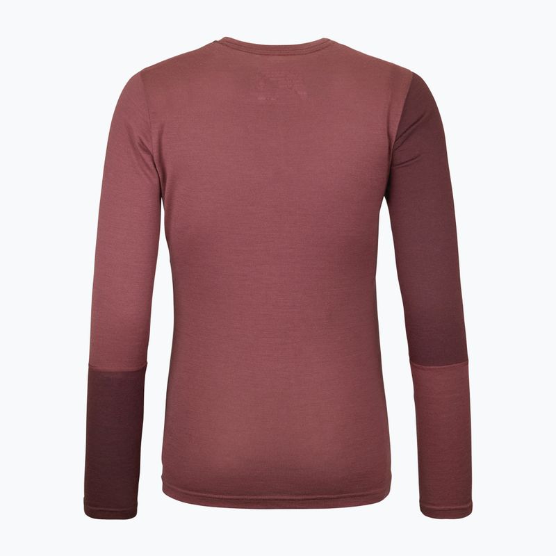 Dámská termoakční mikina ORTOVOX 185 Rock'N'Wool mountain rose 6