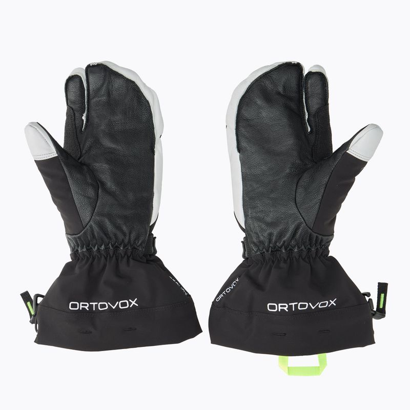 Pánské lyžařské rukavice  ORTOVOX Merino Freeride 3 Finger black 2