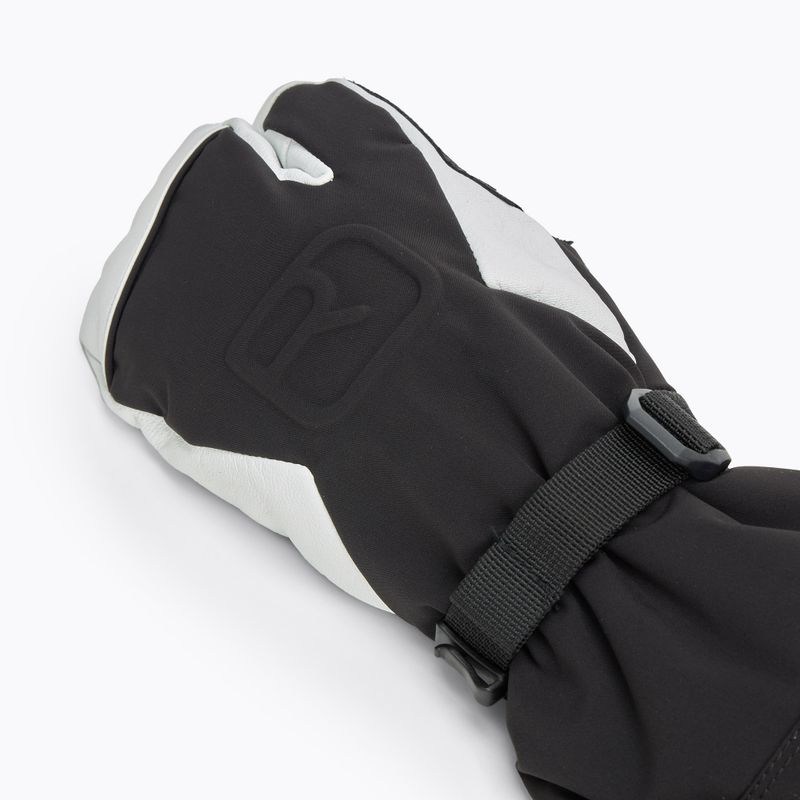 Pánské lyžařské rukavice  ORTOVOX Merino Freeride 3 Finger black 4