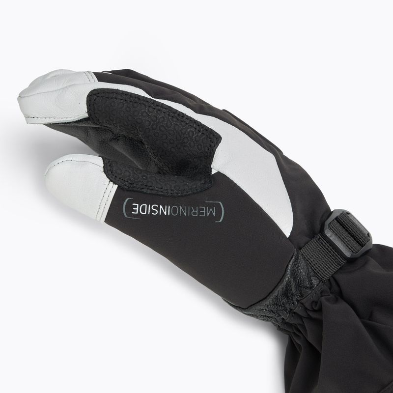 Pánské lyžařské rukavice  ORTOVOX Merino Freeride 3 Finger black 5