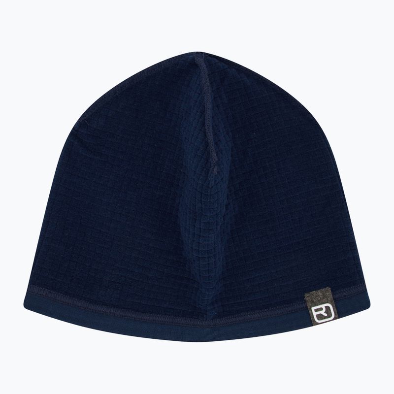 Zimní čepice  ORTOVOX Fleece Grid deep ocean 4