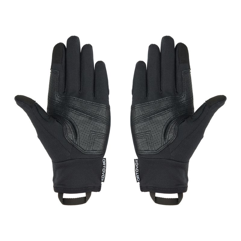 Pánské skitouringové rukavice ORTOVOX Fleece Light black raven 2